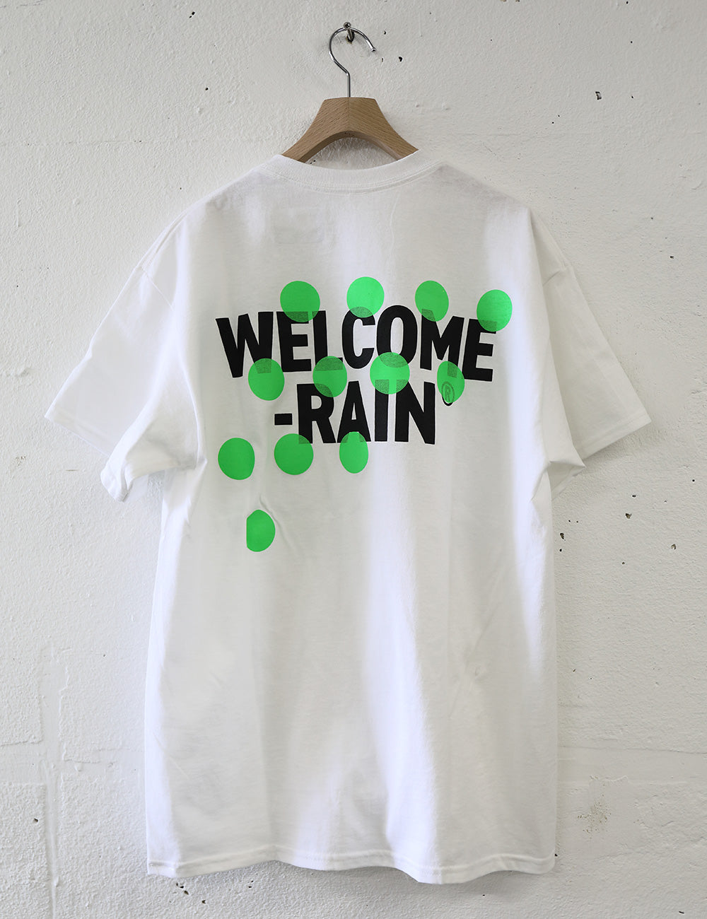 RAINDROPS LOGO T-SHIRTS [WR4-TS001] GREEN – Welcome-rain