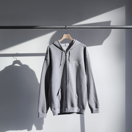 Nr. Barker Zip hoodie [WR8-SW01] GREY