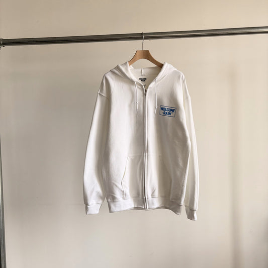 Nr. Barker Zip hoodie [WR8-SW01] WHITE