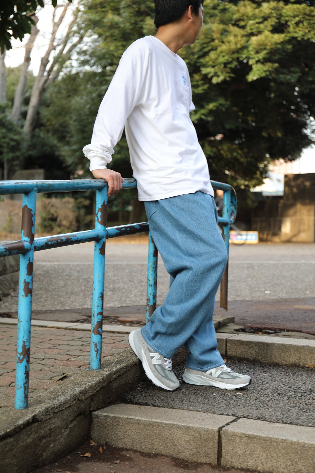 5 Pocket Denim [WR4-PT002A] Bleach – Welcome-rain