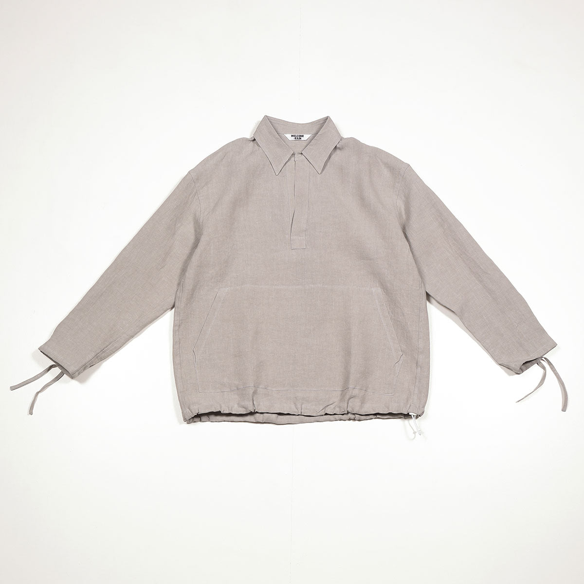Pullover Shirt with Pocket [WR4-SH003] Grey