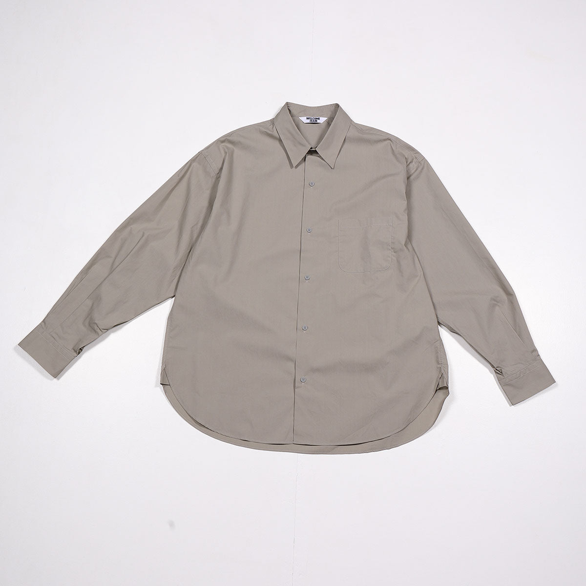 Plain Shirt [WR4-SH005] Grey