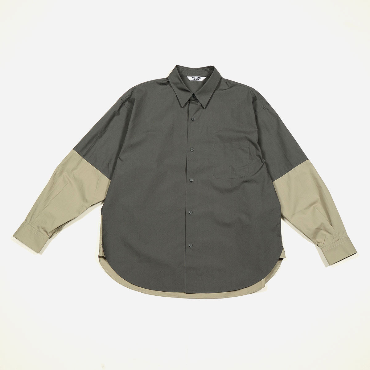 Switching Shirt [WR4-SH006] D.Grey/Grey