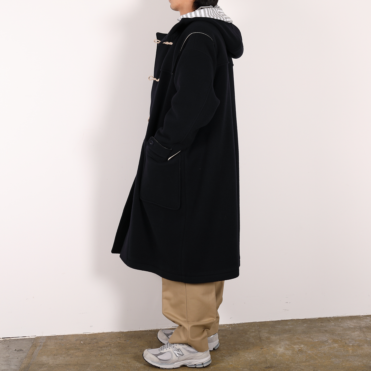 CREW NECK HOODIE [WR1-SW002C] Grey × Grey