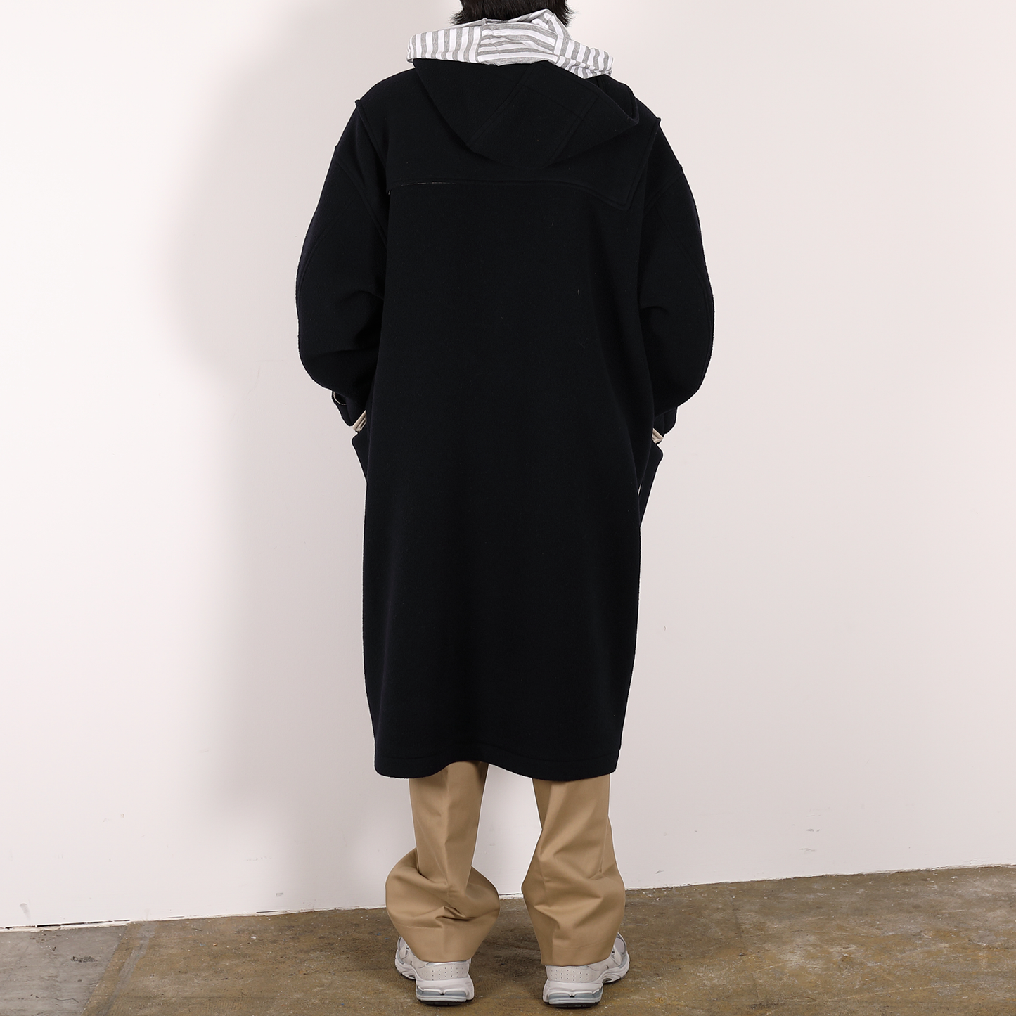 CREW NECK HOODIE [WR1-SW002C] Grey × Grey