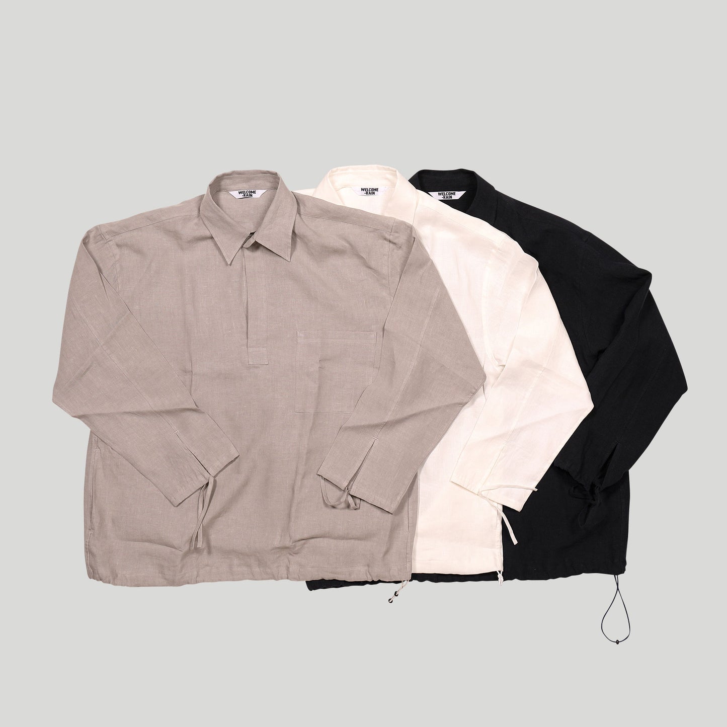 PULL OVER SHIRTS [WR2-SH001] Grey