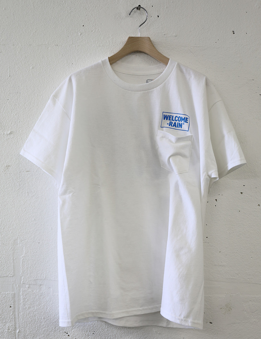 RAINDROPS LOGO T-SHIRTS [WR4-TS001] BLUE – Welcome-rain