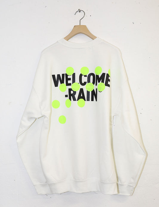 RAINDROPS LOGO SWEAT SHIRT [WR4-TS003] YELLOW